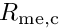 $R_{\rm me,c}$