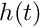 $h(t)$